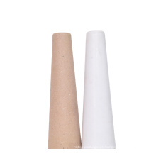 fornecedor chinês tubo de papel personalizado têxtil papel cone giratório tubo cônico
